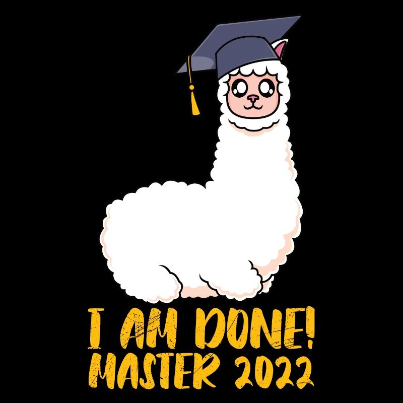 I have finished Master's Degree 2022 Master Hat