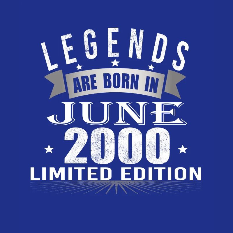 Legends are born in June 2000
