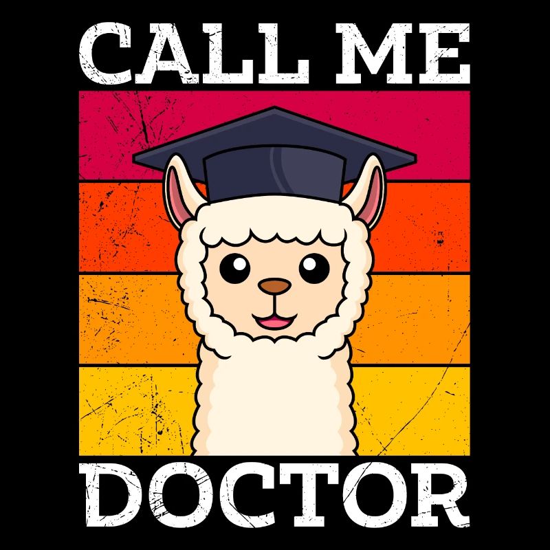 Doctorate passed doctoral thesis Call me Doctor