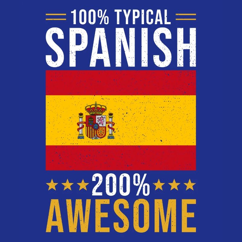 Spanier Geschenk 100% Spanisch