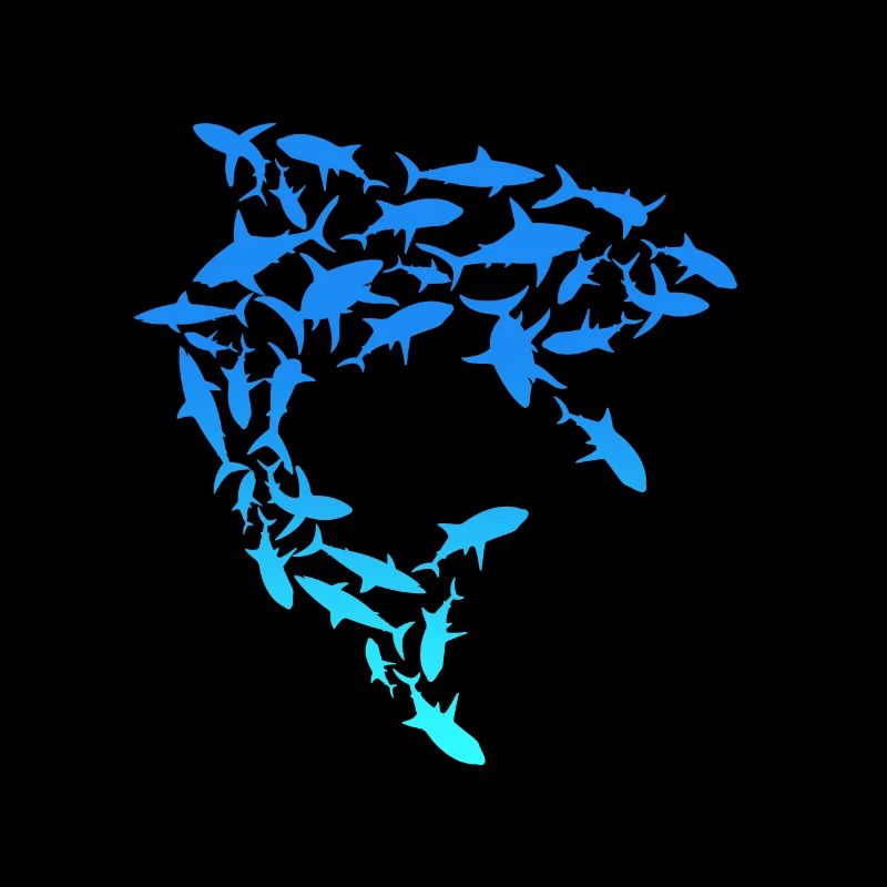 Essaim de requins Sauvez les requins