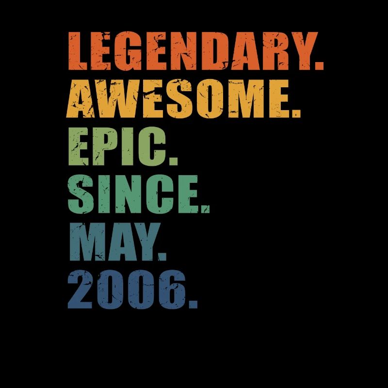 17th Birthday, May 2006, 17 Year Anniversary