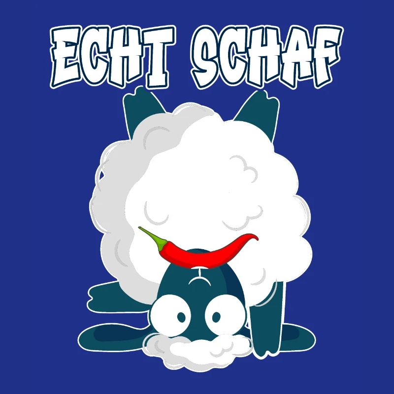 Echt Schaf Peperoni lustig Schäfer Bauernhof