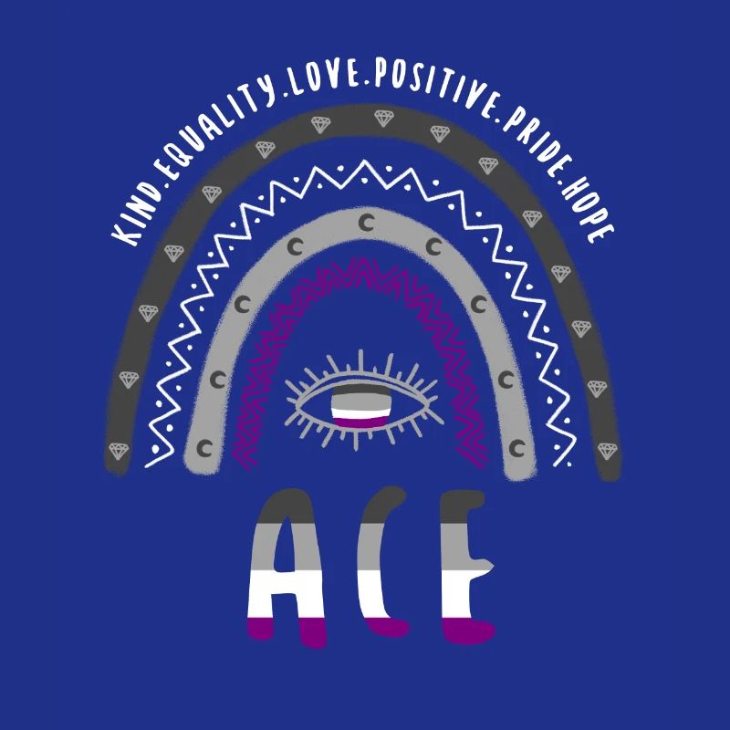 Boho Rainbow Ace Pride