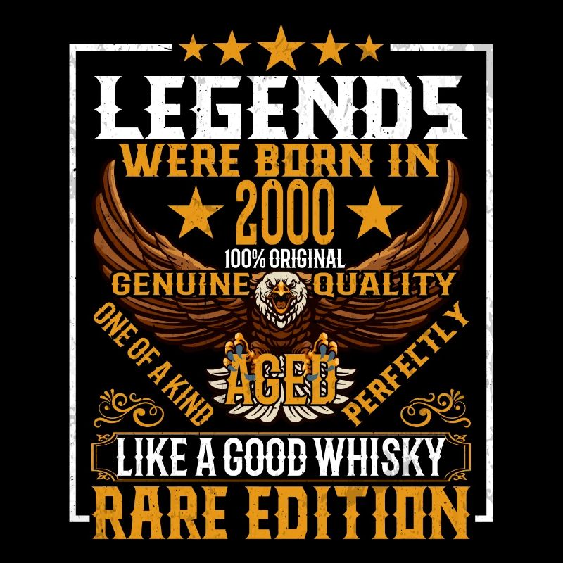 Legends Were Born in 2000, Aged Like Whisky