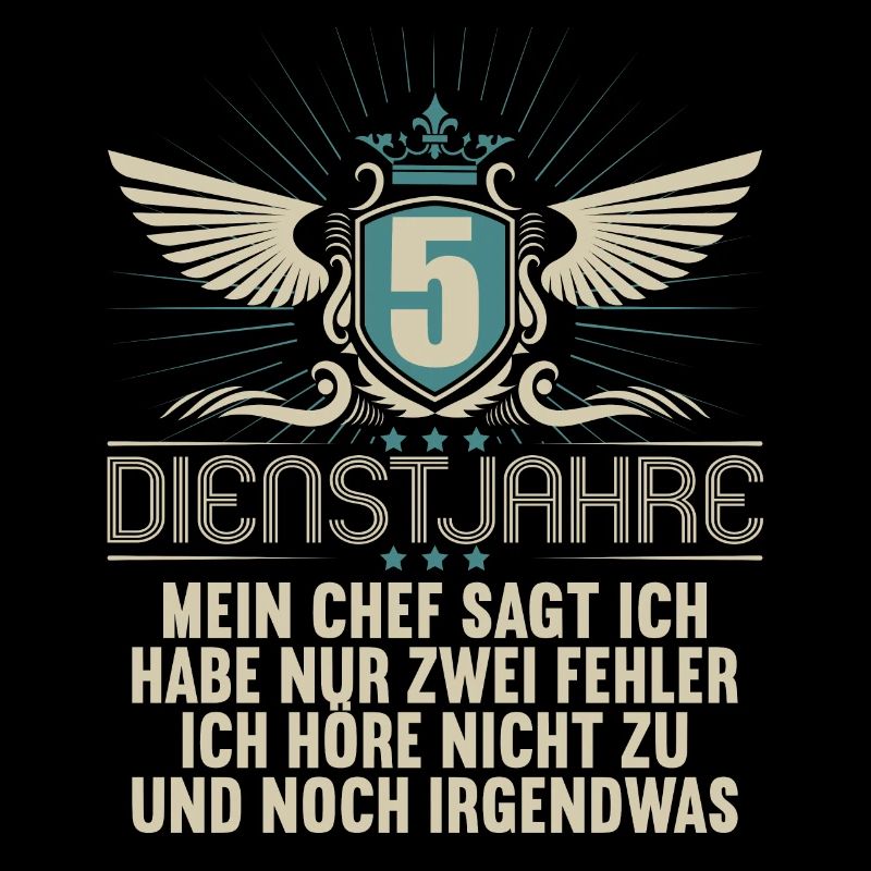 5 Jahre im Dienst 5 Jähriges Dienstjubiläum