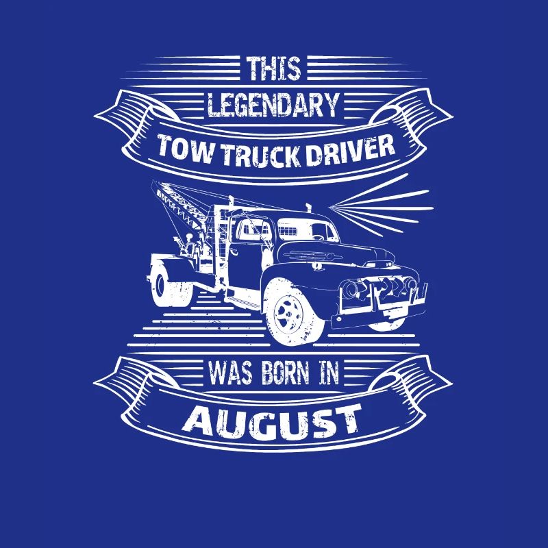 Abschlepper Abschleppwagenfahrer Geburtstag August
