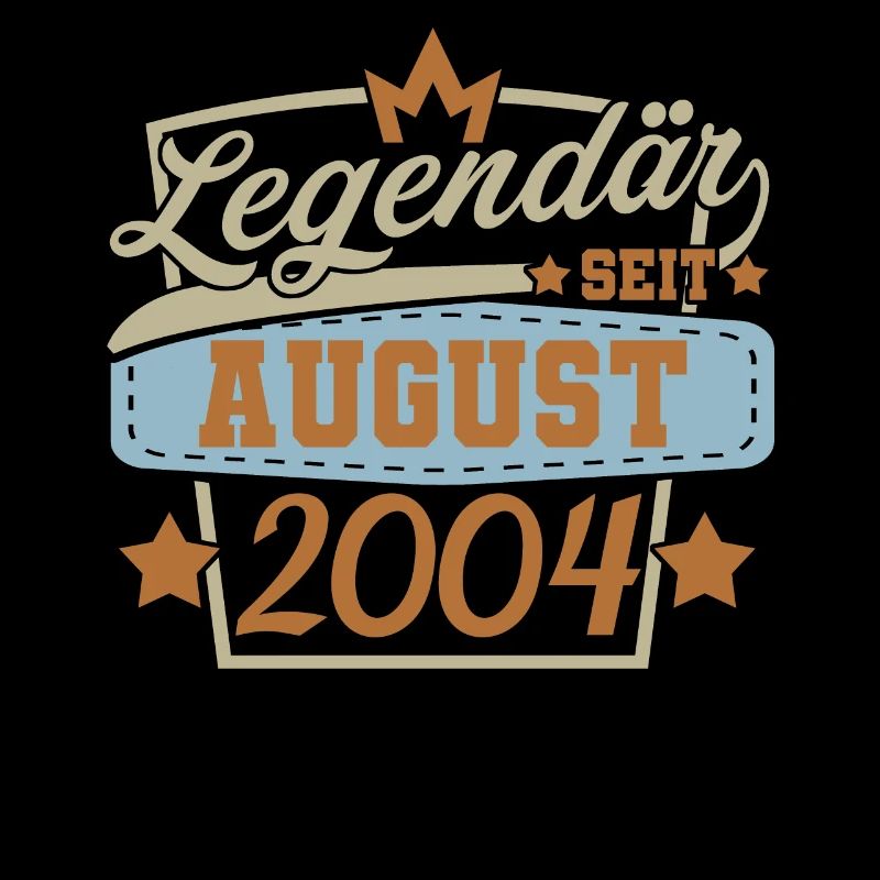 legendär seit august 2004 Geburtstag Retro