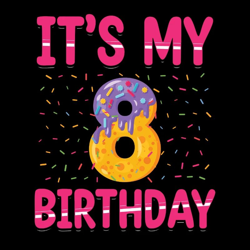 C’est mon 8e anniversaire | | du thème Sprinkles