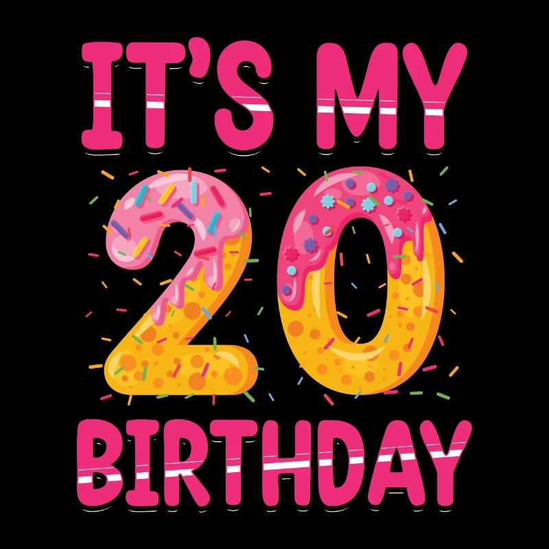 C’est mon 20e anniversaire | Saupoudrer des | à thème