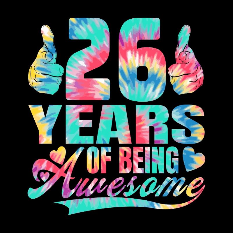 26e anniversaire ou anniversaire 26 ans d’existence