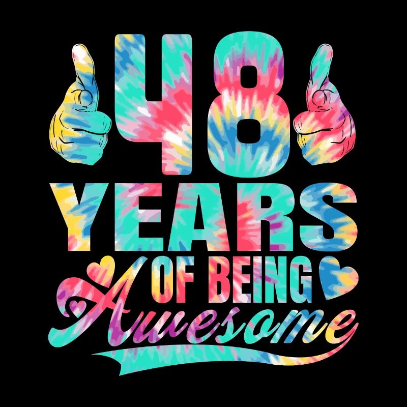 48e anniversaire ou anniversaire 48 ans d’existence