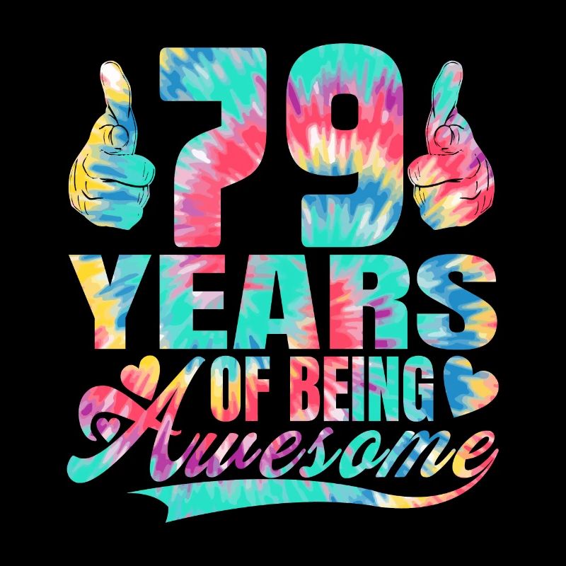 79e anniversaire ou anniversaire 79 ans d’existence