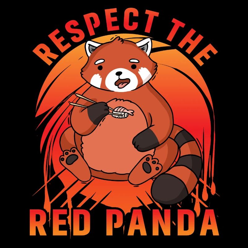 Respectez le panda roux