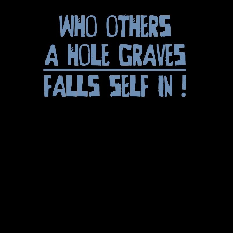 Denglisch Wer andern eine Grube gräbt