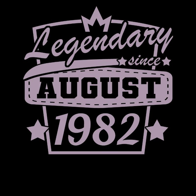 legendär seit august 1982 Geburtstag Retro