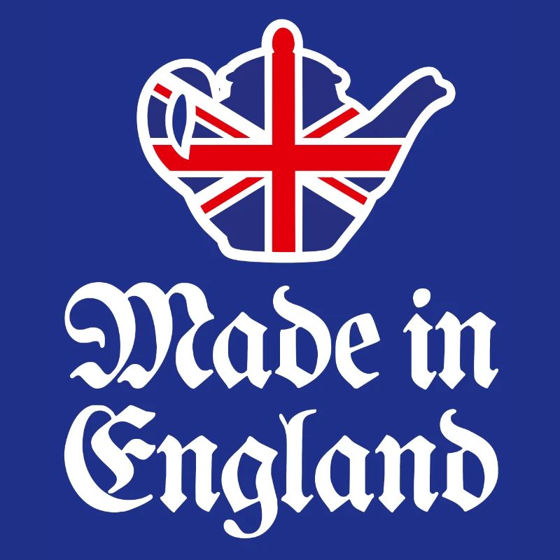 Union Jack Flag Teapot VK Made in England