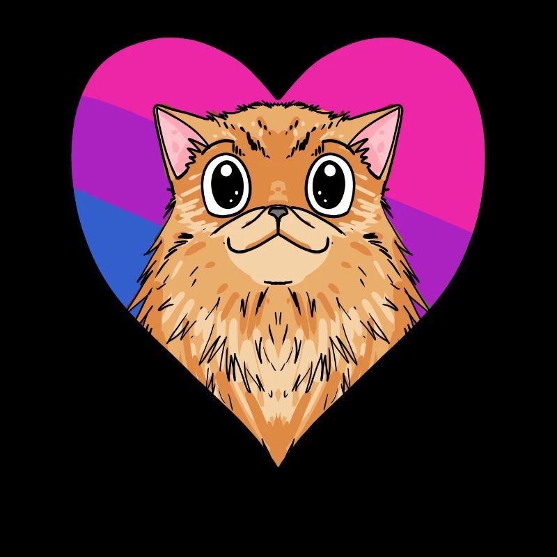 Cadeau de chat persan bisexuel