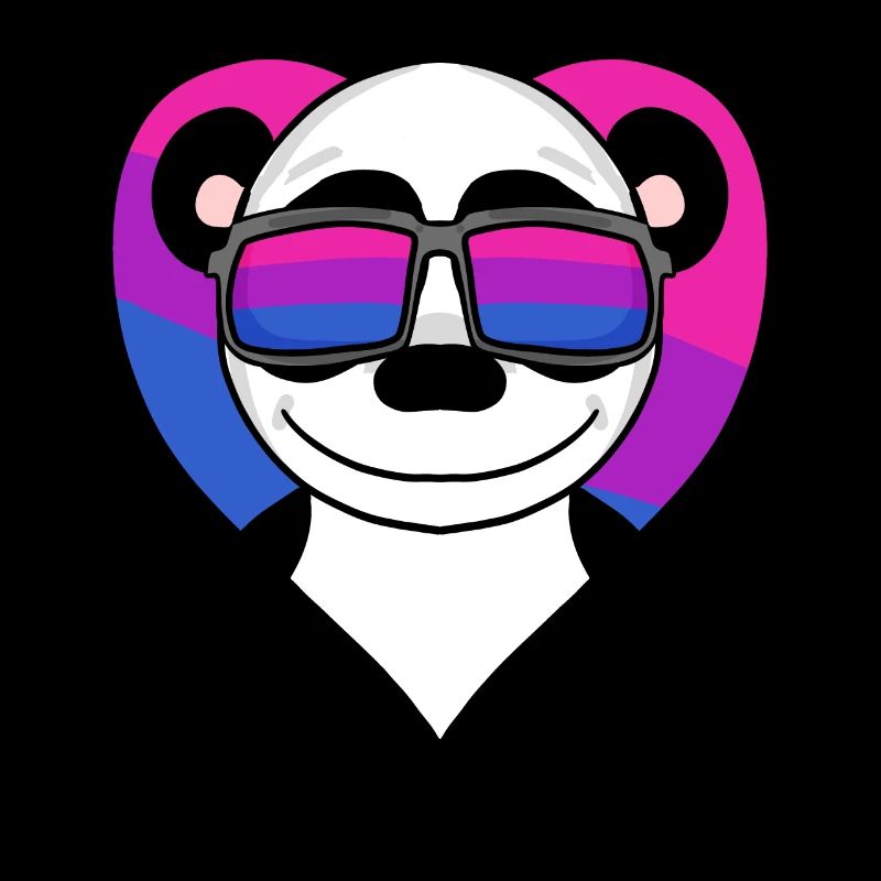 Bisexuell Panda Geschenk