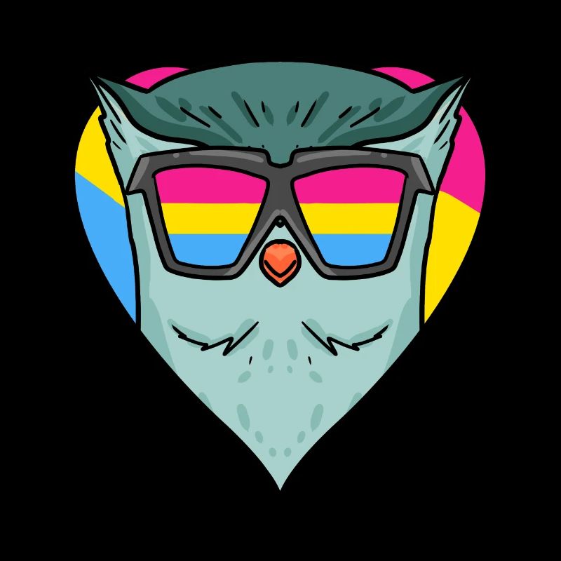 Pansexuell Eule Geschenk
