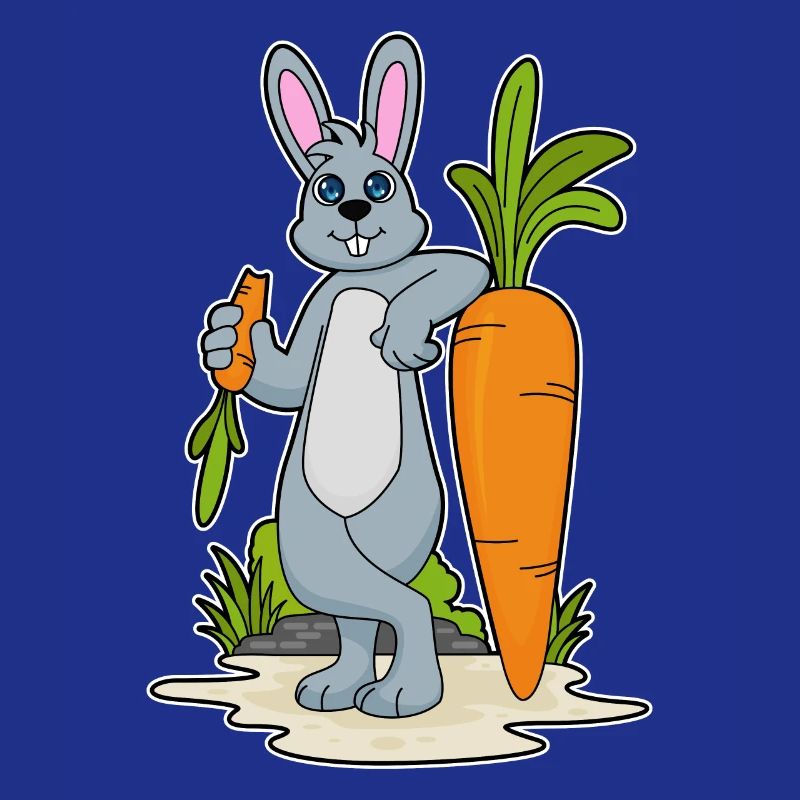 Rabbit with carrot