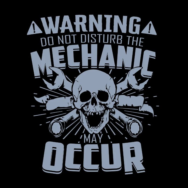 Ne pas déranger le mécanicien Blessures graves