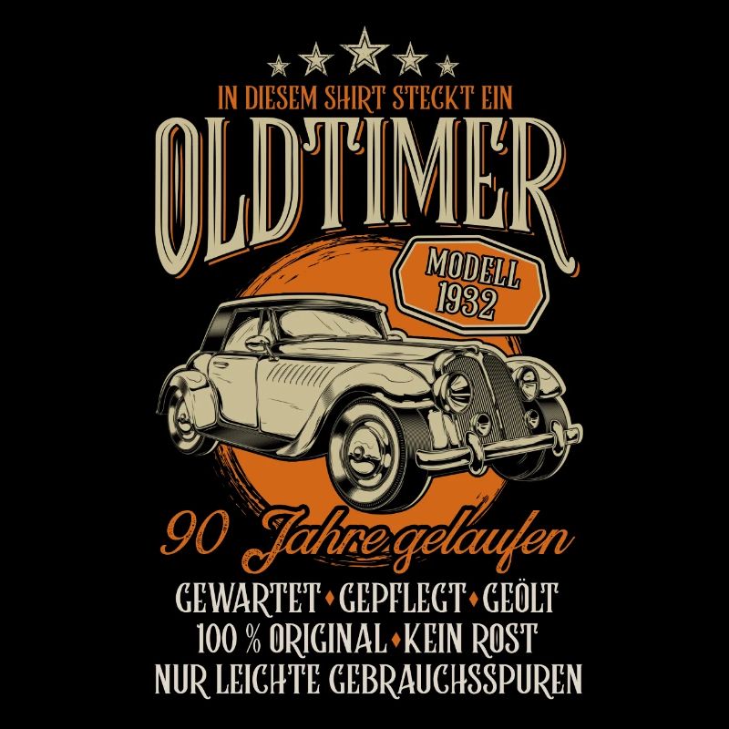 90 Geburtstag Oldtimer 1932 retro 2022