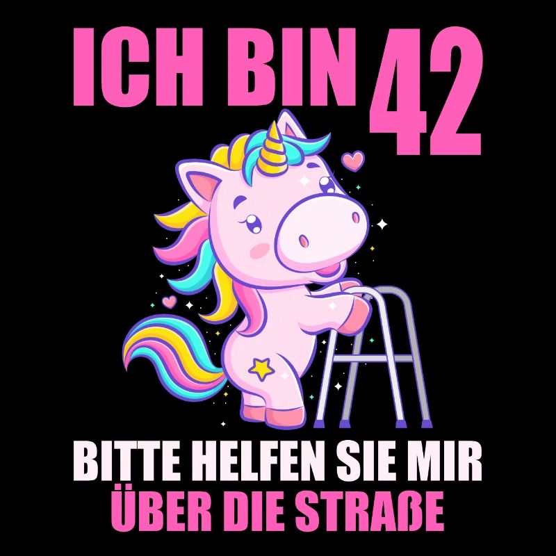 Ich bin 42 Bitte helfen Sie mir über Straße