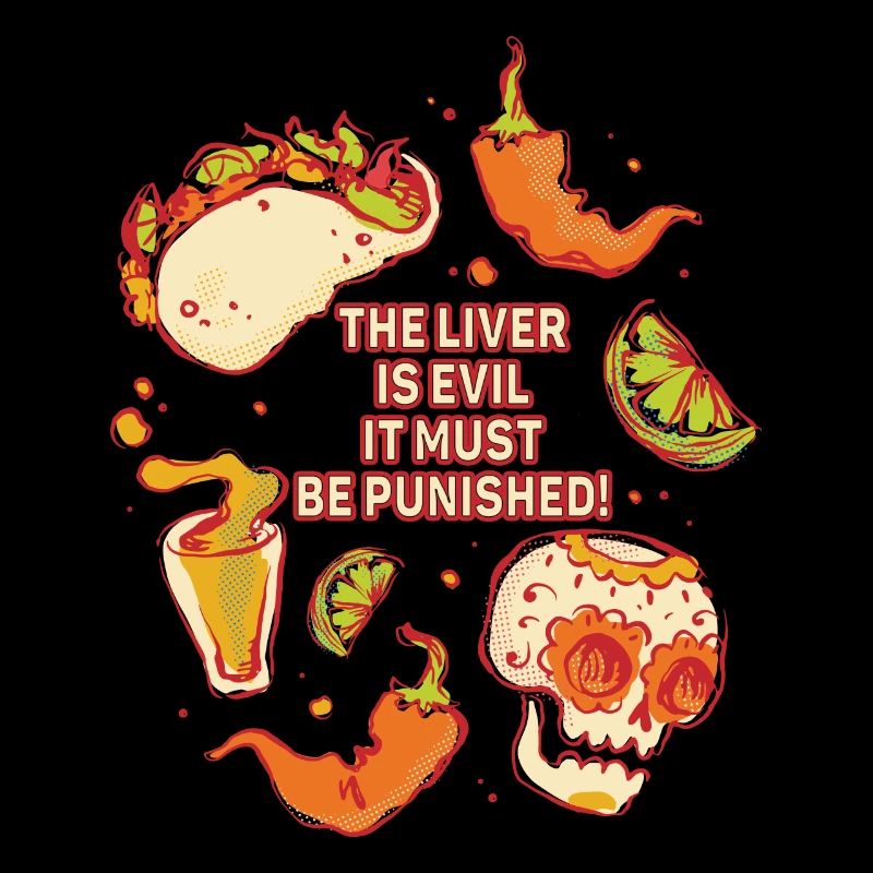 The liver is evil and is punished