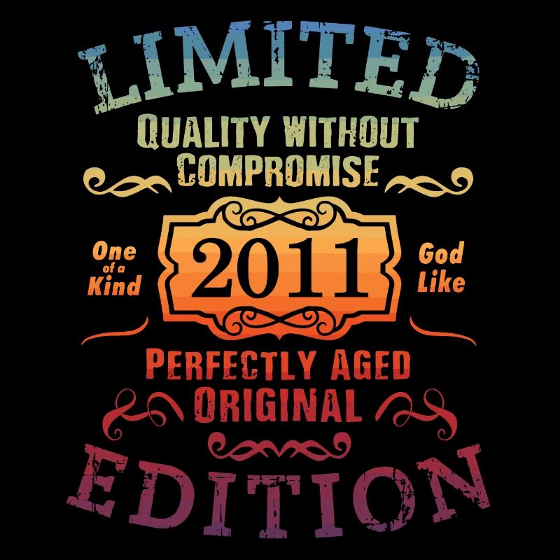 Anniversaire 2011 Édition Limitée Cadeau Occasion Cool