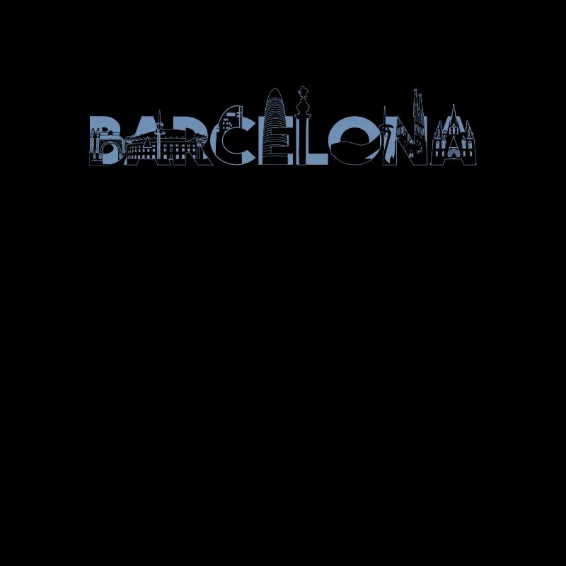 Barcelona Skyline Tshirt