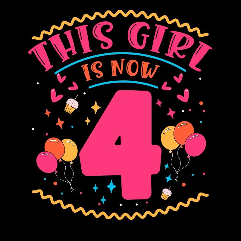 Dieses Mädchen Ist Jetzt 4 | Cupcake Themed