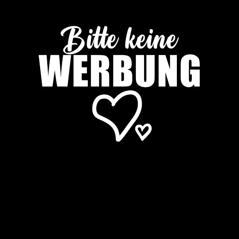 Bitte keine Werbung