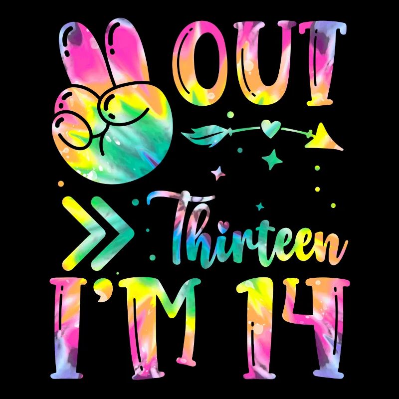 Peace From Thirteen I Am 14 | Tie Dyeing