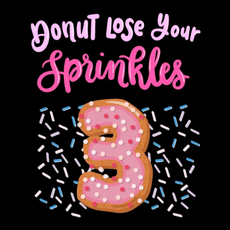 Donut Lose Your Sprinkles 3rd Birthday | Doughnut