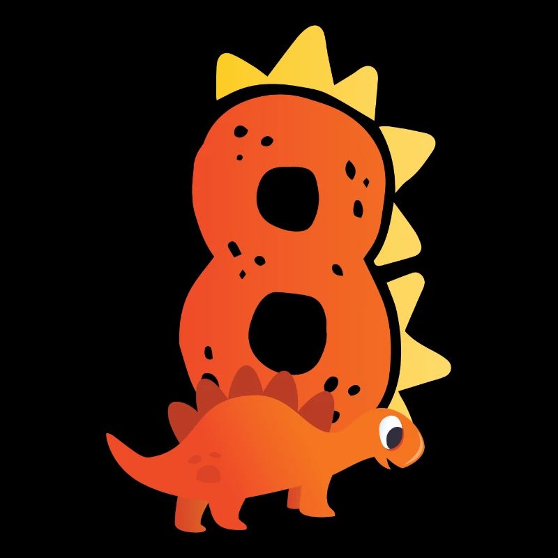 8. Geburtstag | Dinosaurier Geburtstag |