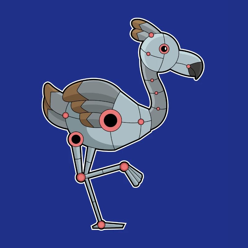 Flamingo comme robot
