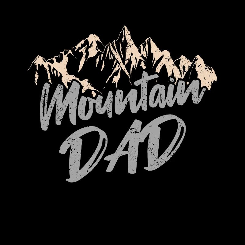 Father Mountaineering Mountain dad