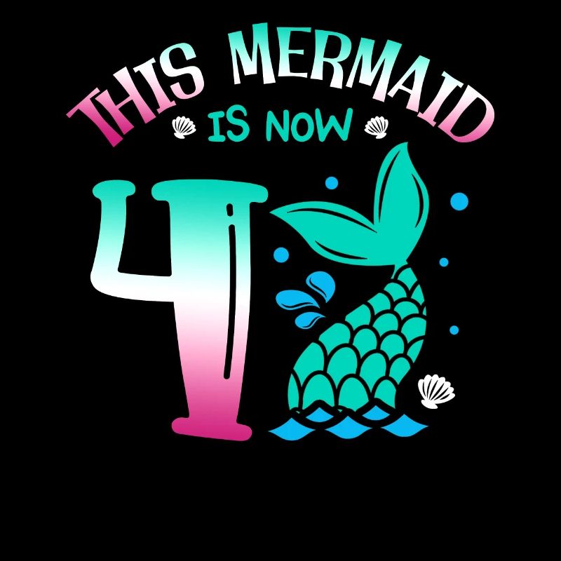 This Mermaid Is Now 4, Fairytale 4.