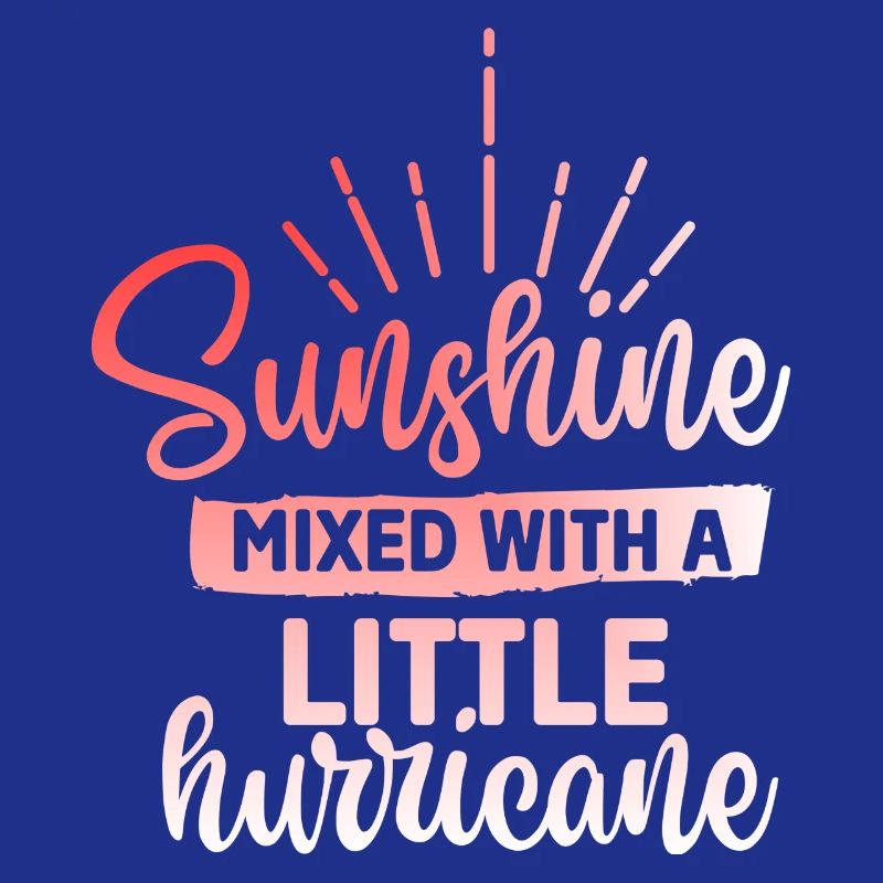 Sunshine mixed with a hurricane