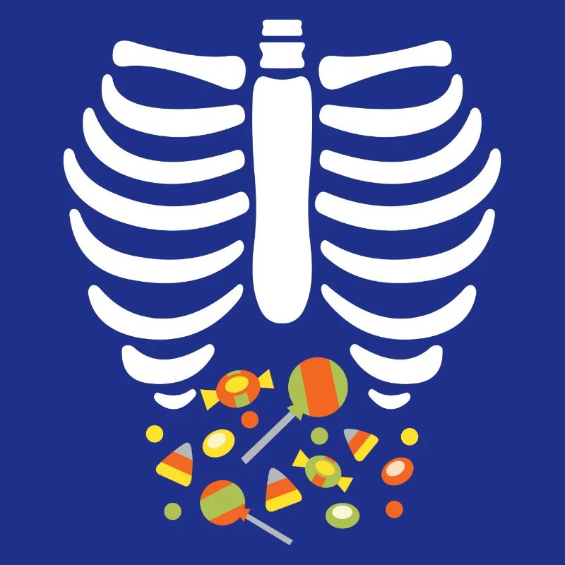 Spooky Scary Ribs Bonbons Halloween Süßes oder Saures