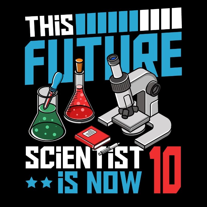 This future scientist is now 10