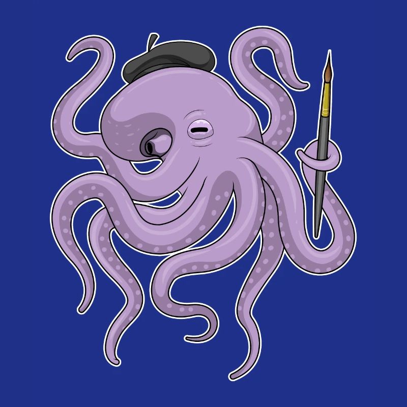 Octopus Painter Brush