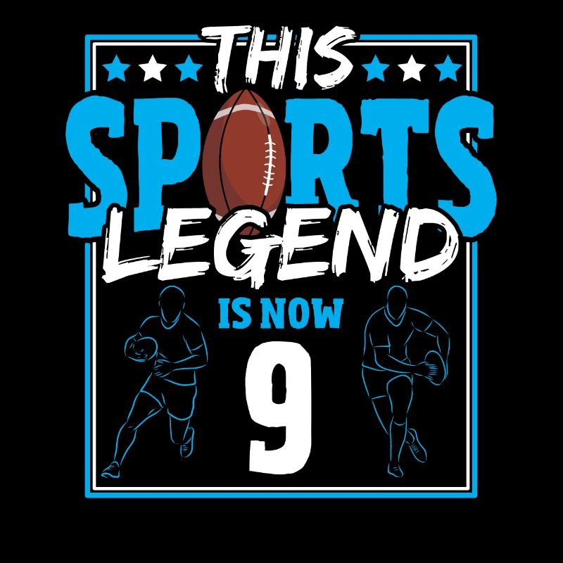 Cette légende sportive a maintenant 9 ans, rugby game 9.
