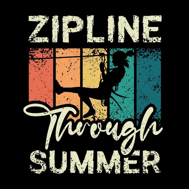 Zipline through summer
