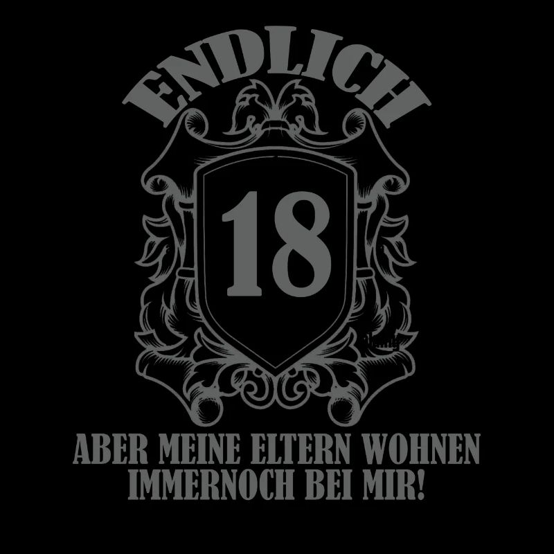 Endlich 18 Gebuststag Spruch