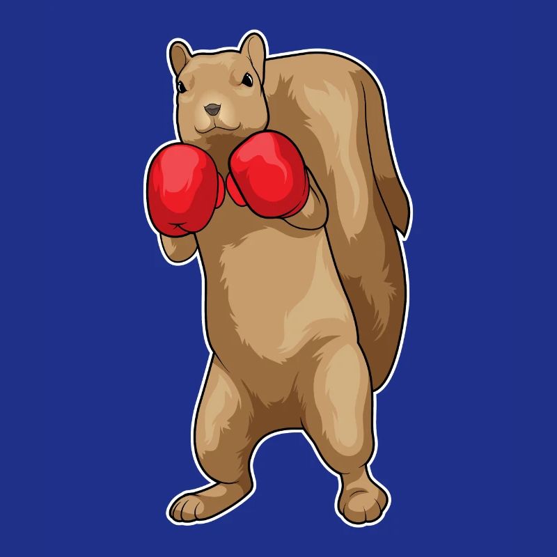 Eichhörnchen Boxer Boxhandschuhe