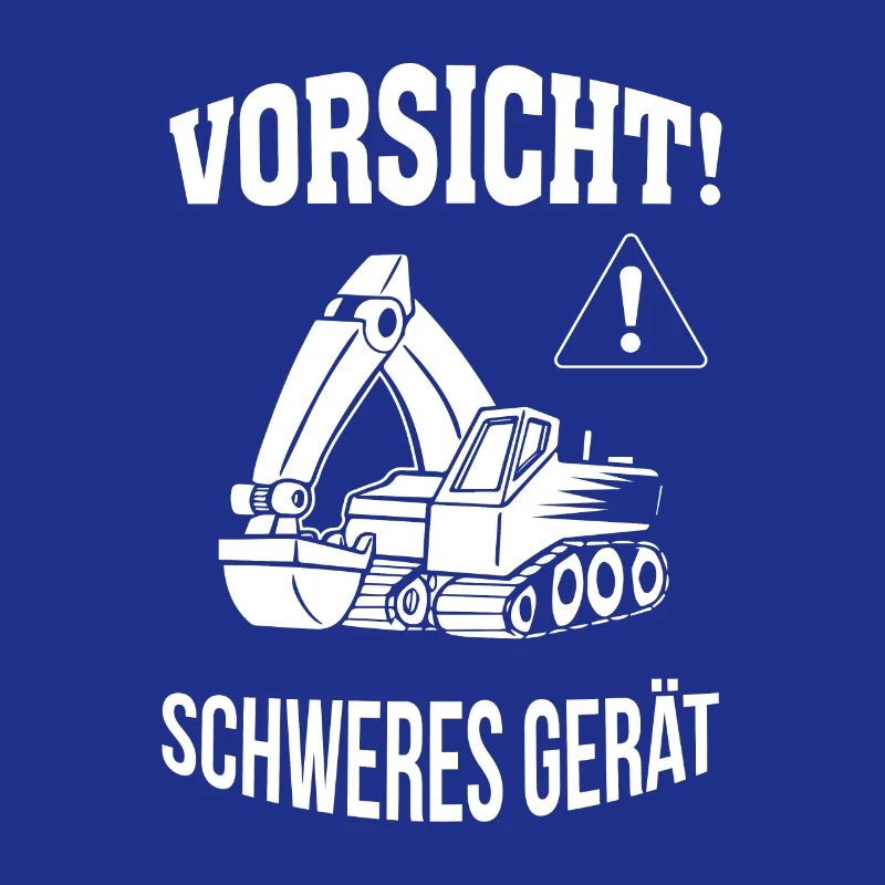 Bagger Baggerfahrer Baugeräteführer Schweres Gerät
