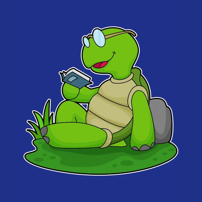 Turtle Read Book