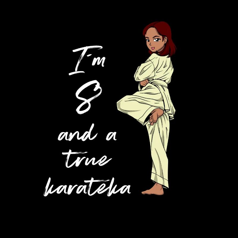 Ich bin 8 - Mädchen Karate